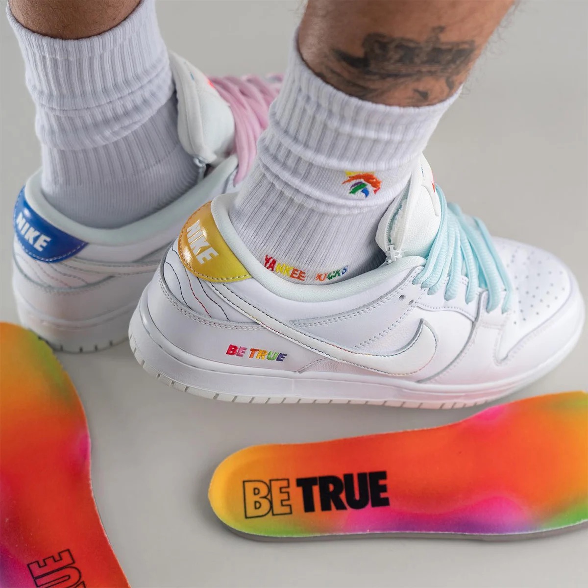 Nike SB Dunk Low Be True 2022 DR4876-100 On-Feet