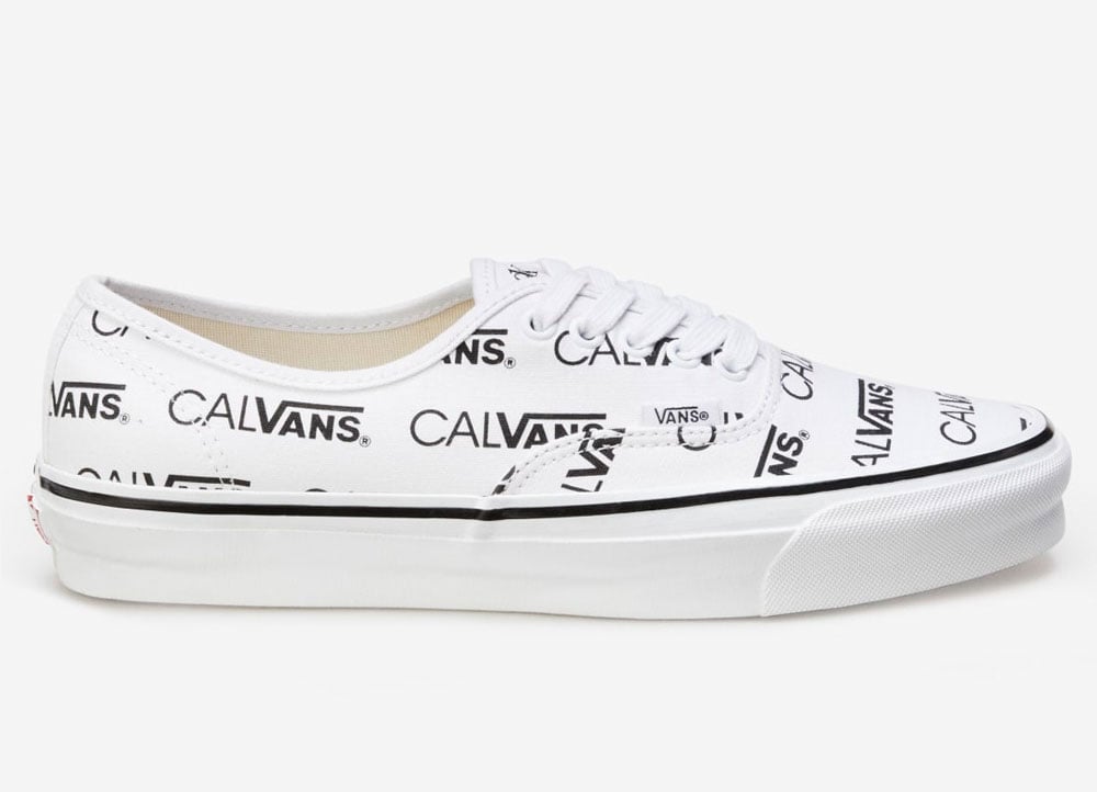 Palace x Calvin Klein x Vans Authentic ‘Calvans’ Debuts April 8th