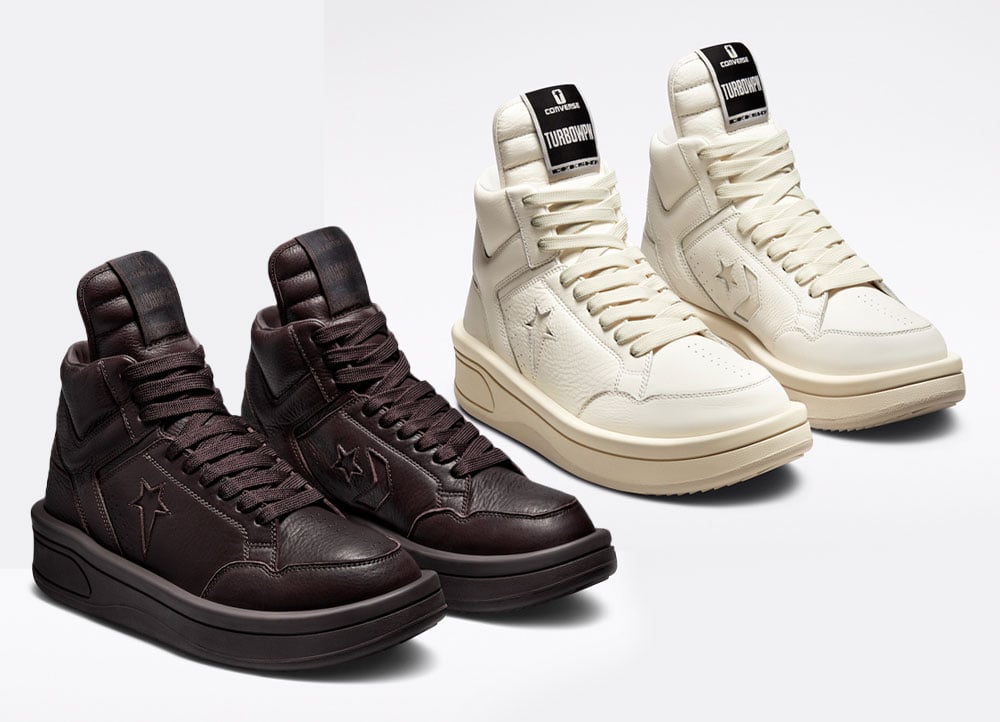 Rick Owens DRKSHDW Converse TURBOWPN Release Date Info