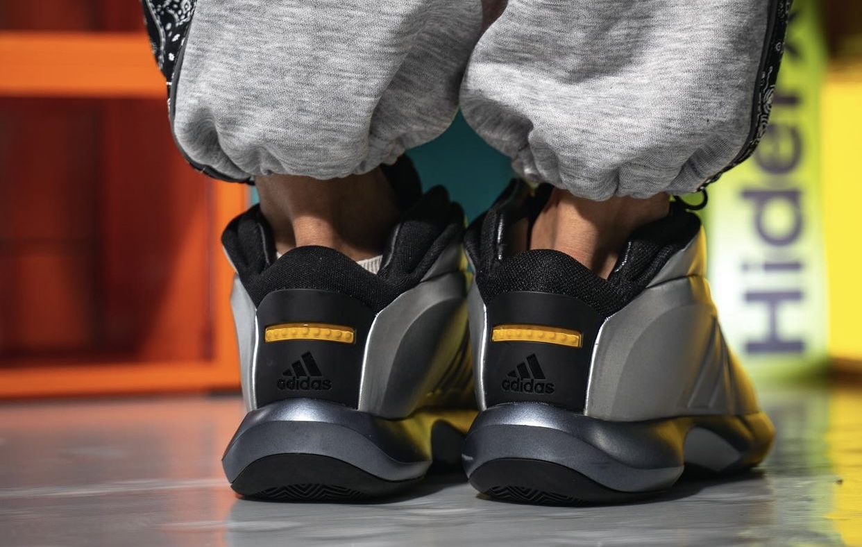 adidas Crazy 1 Metallic Silver OG 2022 On-Feet