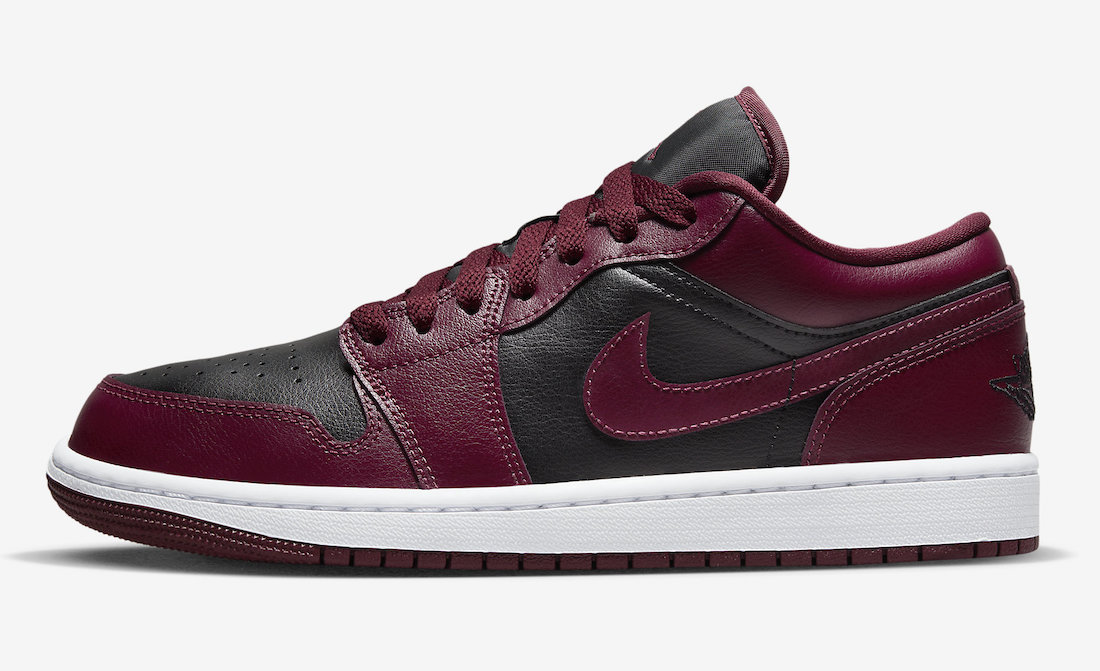 Air Jordan 1 Low Black Maroon DC0774-006 Release Date Info