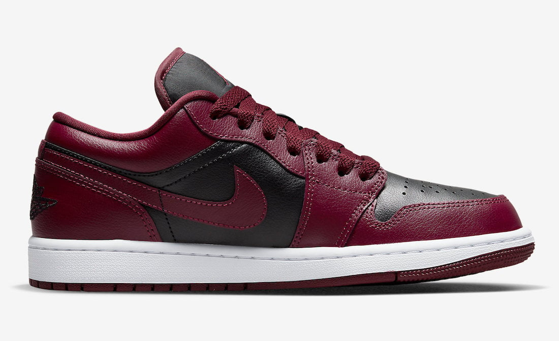 Air Jordan 1 Low Black Maroon DC0774-006 Release Date Info