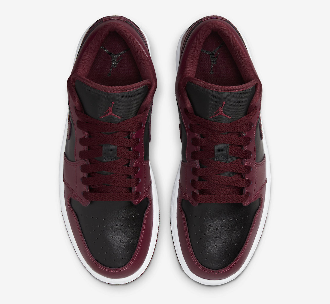 Air Jordan 1 Low Black Maroon DC0774-006 Release Date Info