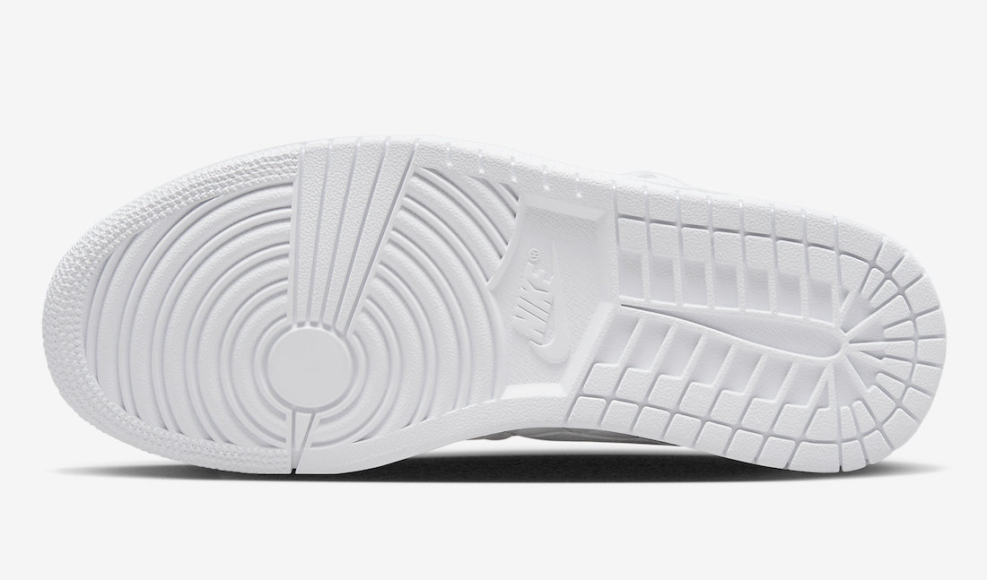 Air Jordan 1 Low Quilted Triple White DB6480-100 Release Date Info