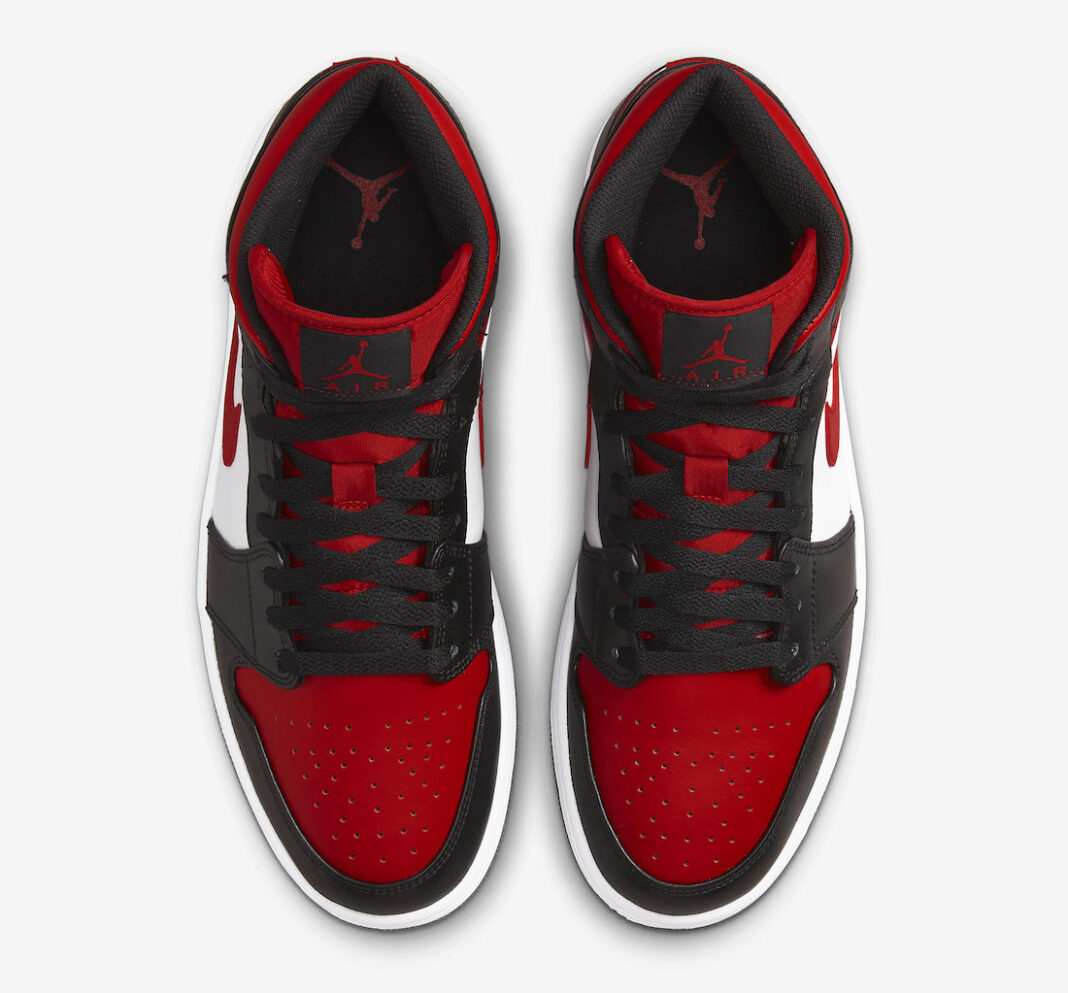 Air Jordan 1 Mid Bred Toe 554724-079 Release Date Info | SneakerFiles