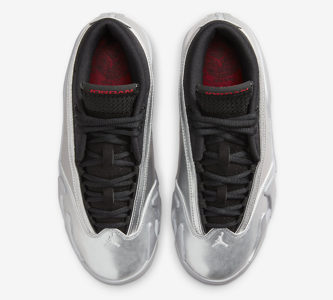 Air Jordan 14 Low Metallic Silver DH4121-060 Release Date