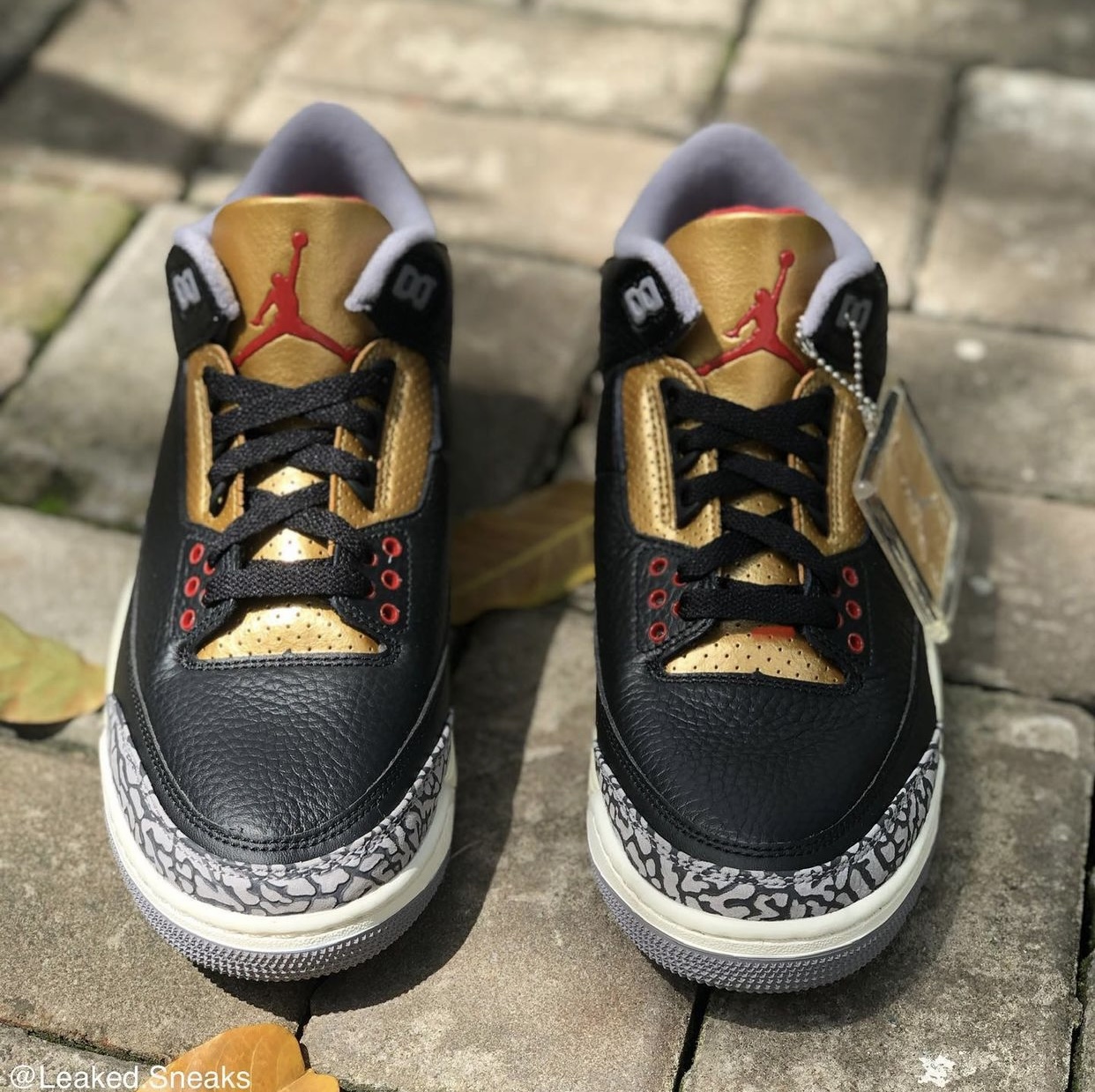 Air Jordan 3 Black Gold Black Cement CK9246-067 Release Date