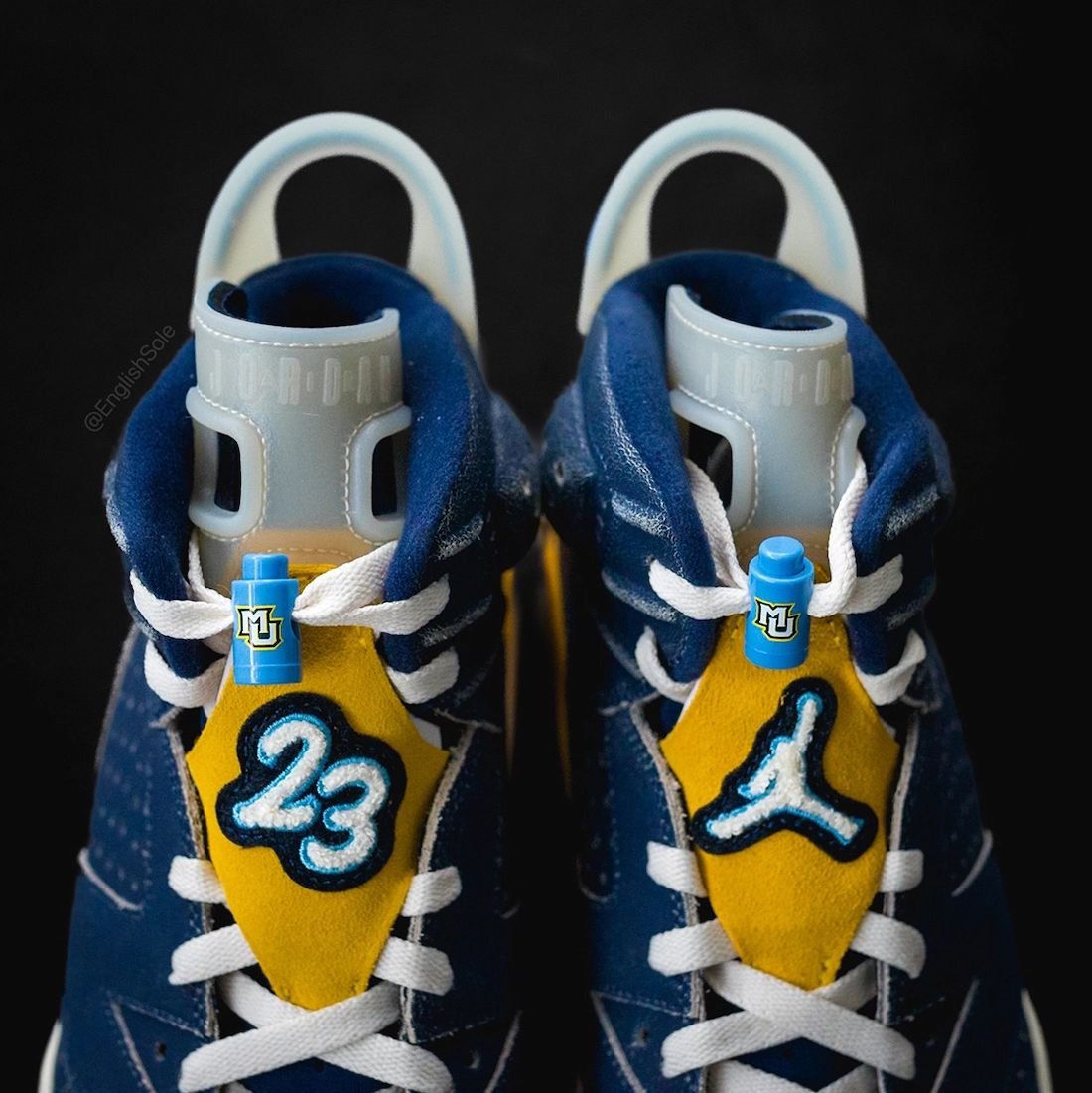 Air Jordan 6 Marquette 2022 PE