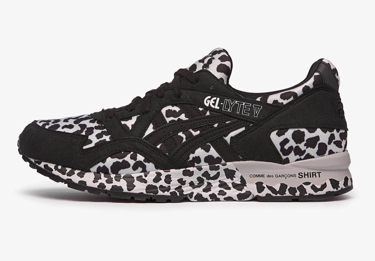 Comme des Garcons Shirt Asics Gel Lyte V Black Release Date Info