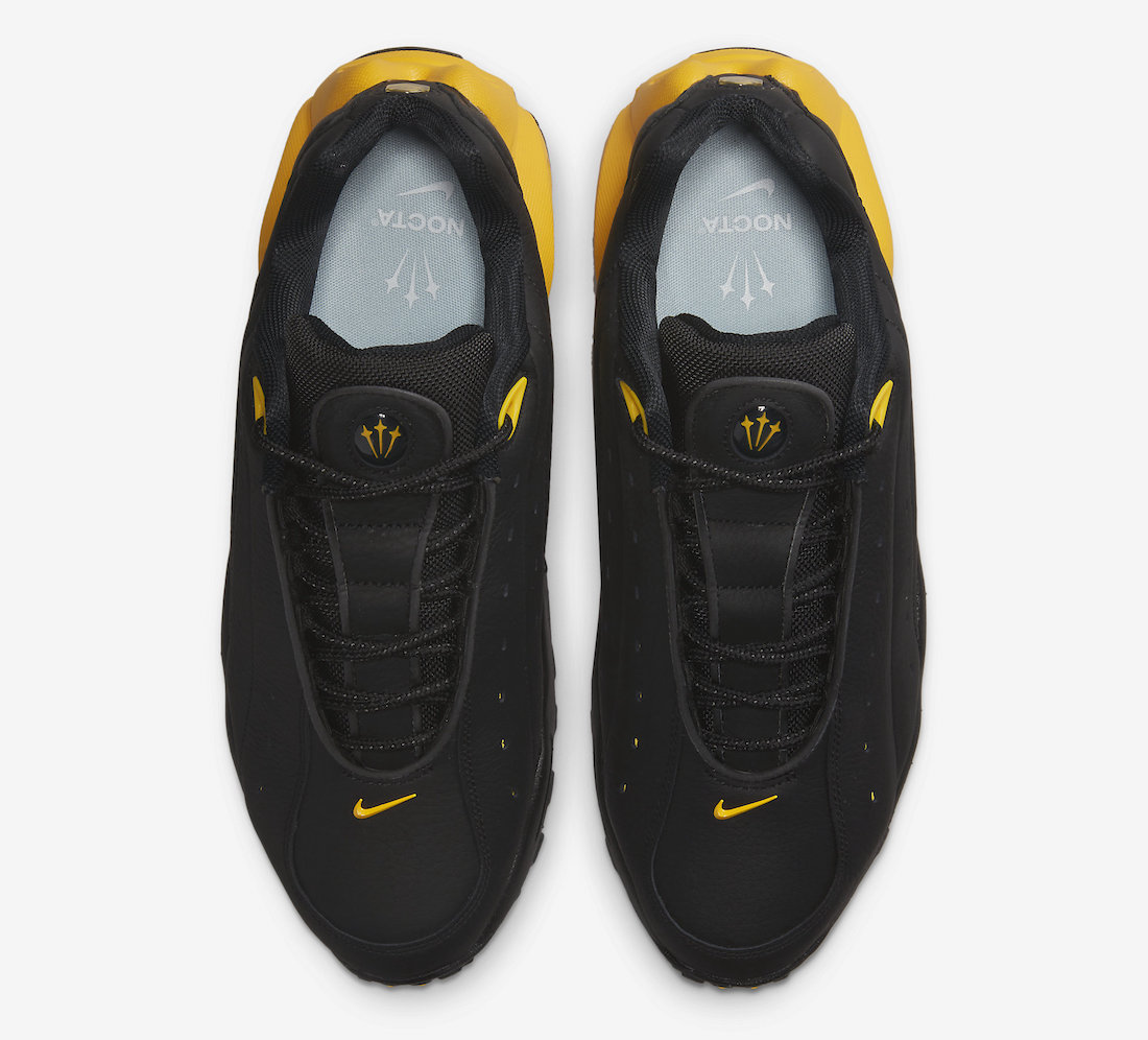 Drake NOCTA Nike Hot Step Air Terra Black University Gold DH4692-002 Release Date
