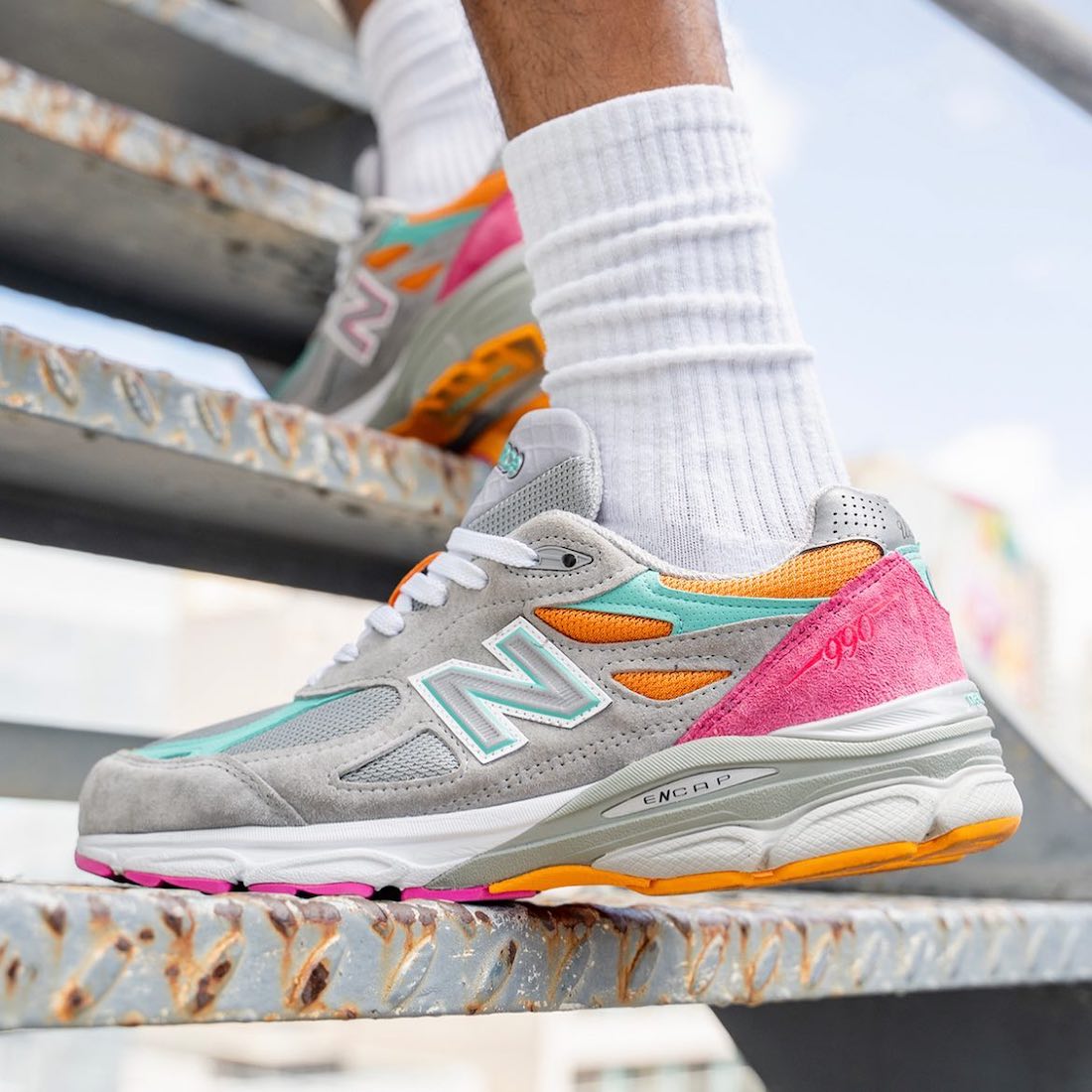 DTLR New Balance 990v3 Miami Drive Release Date Info