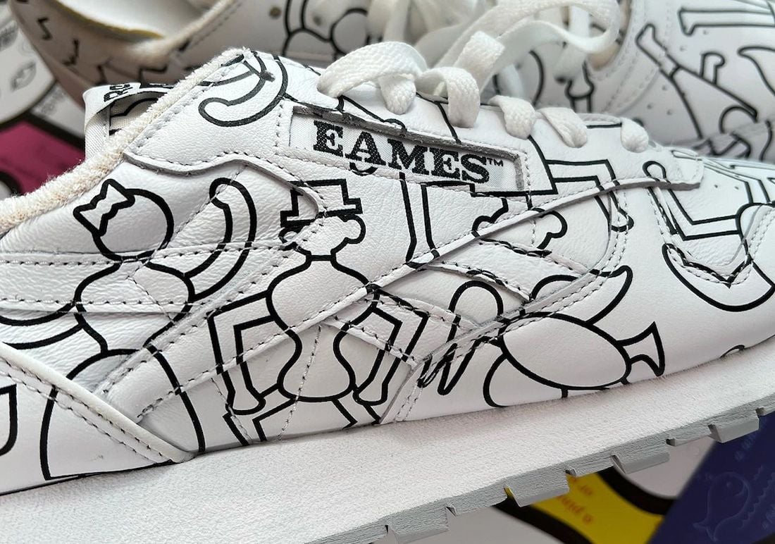 Eames Reebok Classic Leather The Coloring Toy Release Date Info
