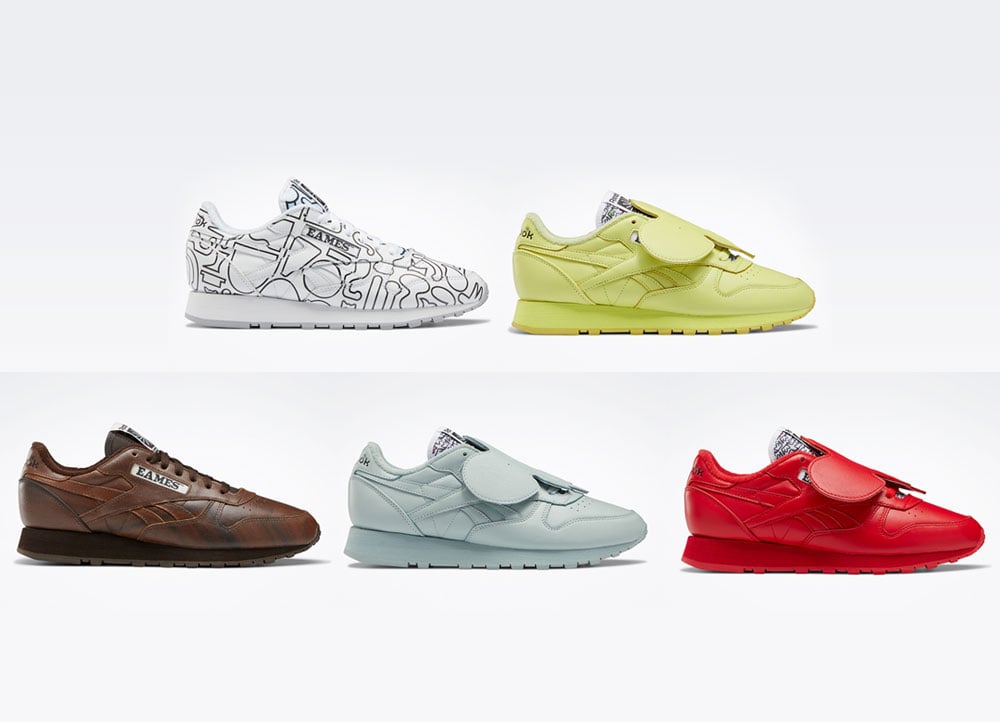 Reebok and Eames Unveils Classic Leather Collection