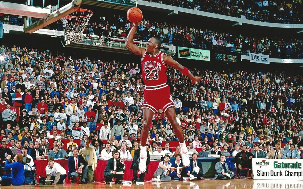 Michael Jordan 1988 Slam Dunk Contest
