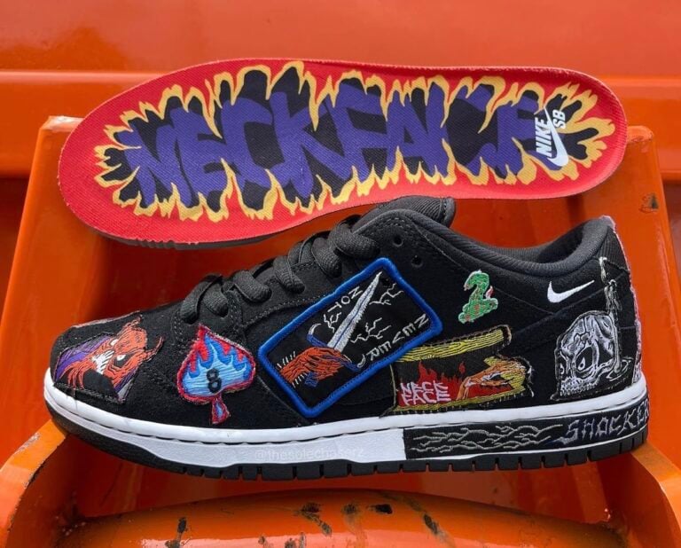 Neckface x Nike SB Dunk Low DQ4488-001 Release Date + Where to Buy