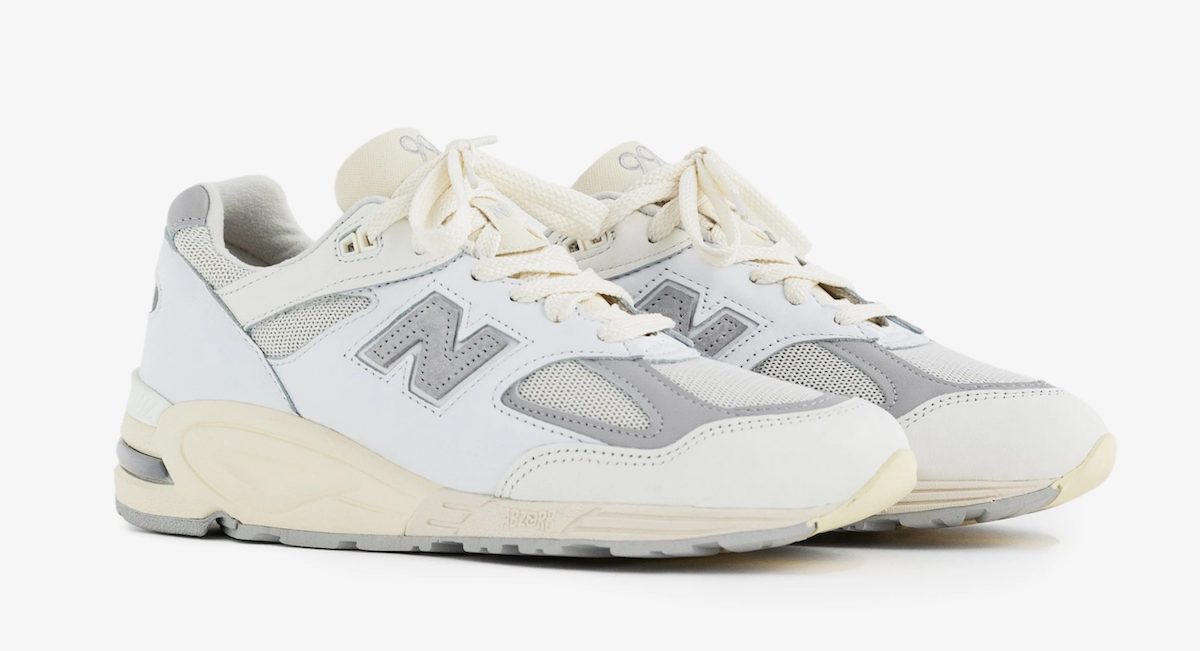 New Balance 990v2 Made in USA White M990TC2 Release Date Info