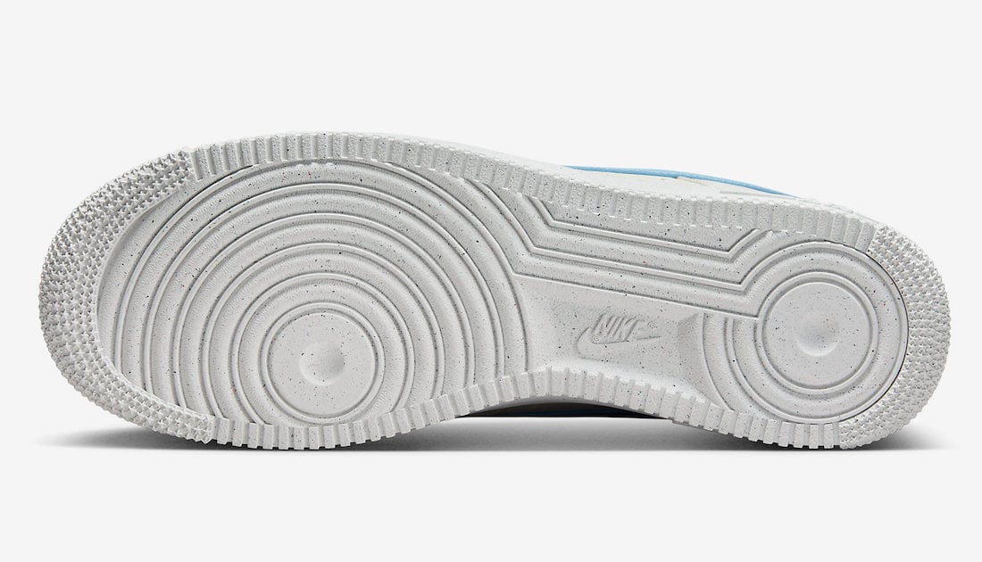 Nike Air Force 1 Low 82 Sail Blue Chill Medium Blue Black DO9786-100 Release Date Info