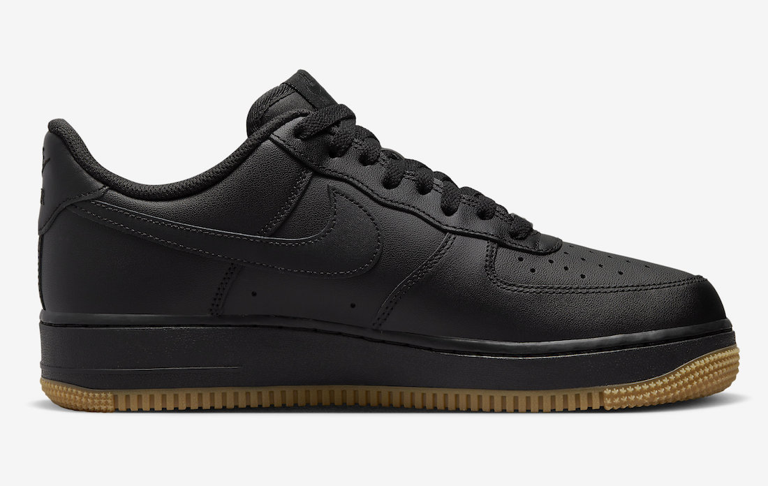 Nike Air Force 1 Low Black Gum DZ4404-001 Release Date Info