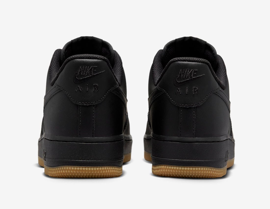 Nike Air Force 1 Low Black Gum DZ4404-001 Release Date Info