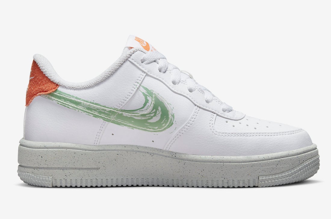 Nike Air Force 1 Low Brushstroke Swoosh DX3067-100 Release Date Info