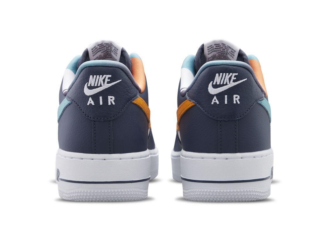 Nike Air Force 1 Low EMB Thunder Blue Washed Teal DM0109-400 Release Date Info