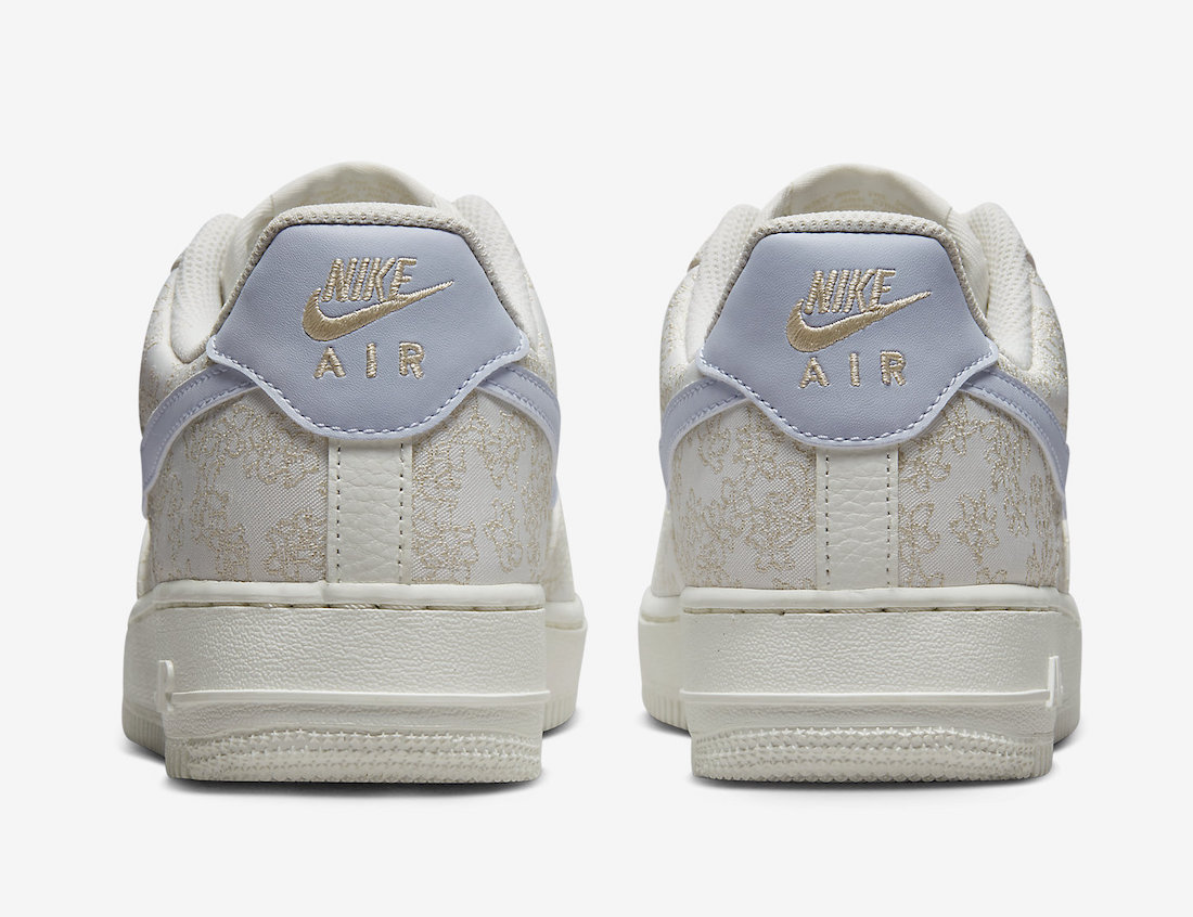 Nike Air Force 1 Low Flower Embroidery DR6402-900 Release Date Info
