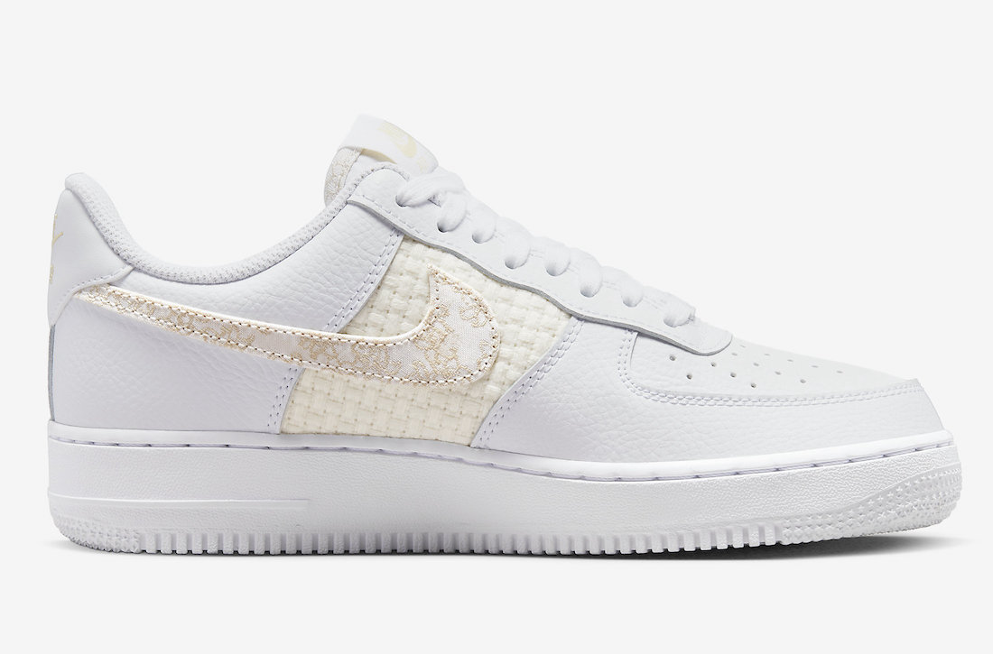 Nike Air Force 1 Low Flower Swoosh DO9458-100 Release Date Info