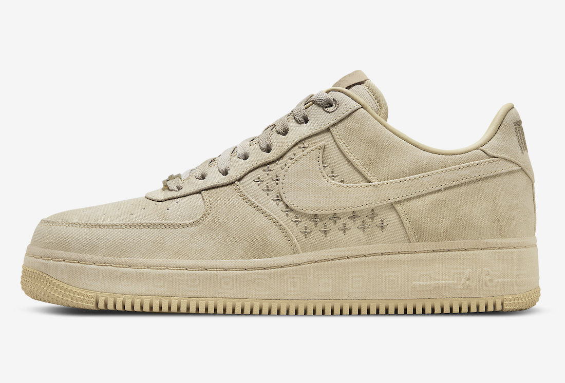 Nike Air Force 1 Low NAI-KE Tan DV4247-211 Release Date Info