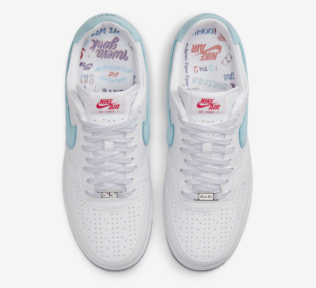 Nike Air Force 1 Low Puerto Rico 2022 DQ9200-100 Release Date Info