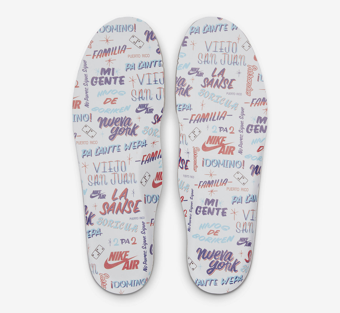 Nike Air Force 1 Low Puerto Rico 2022 DQ9200-100 Release Date Info