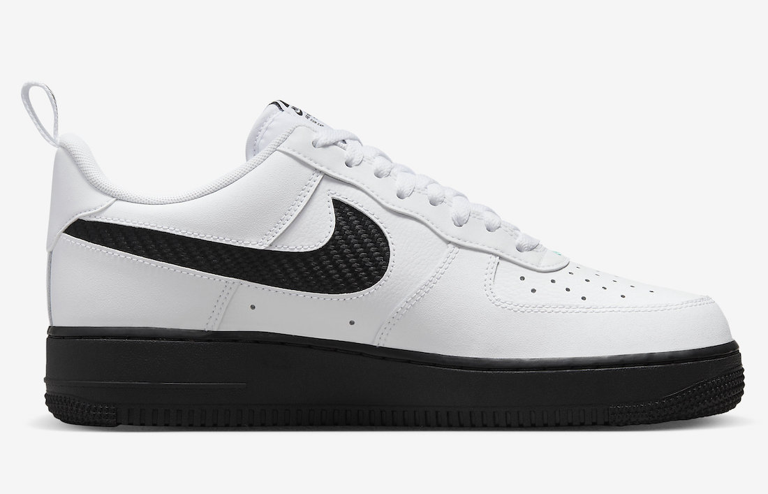 Nike Air Force 1 Low White Black Teal DR0155-100 Release Date Info