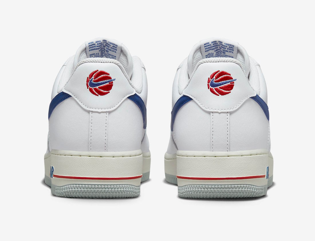 Nike Air Force 1 Low White Blue Red DX2660-100 Release Date Info