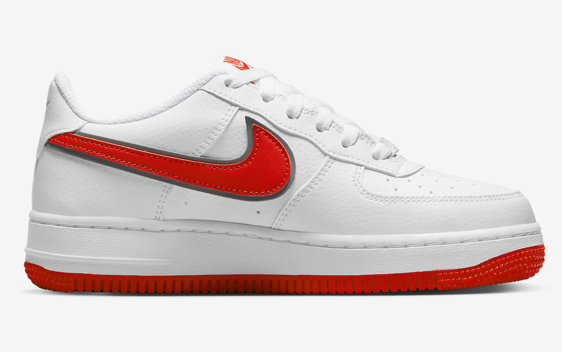 Nike Air Force 1 Low White Orange DX9269-101 Release Date Info