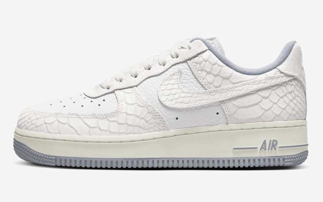 snake print air force 1
