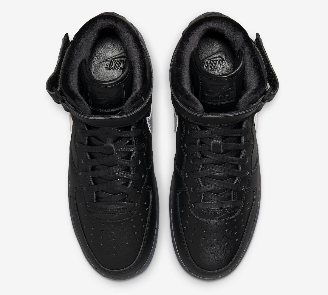 Nike Air Force 1 Mid Black Metallic DX3061-001 Release Date Info