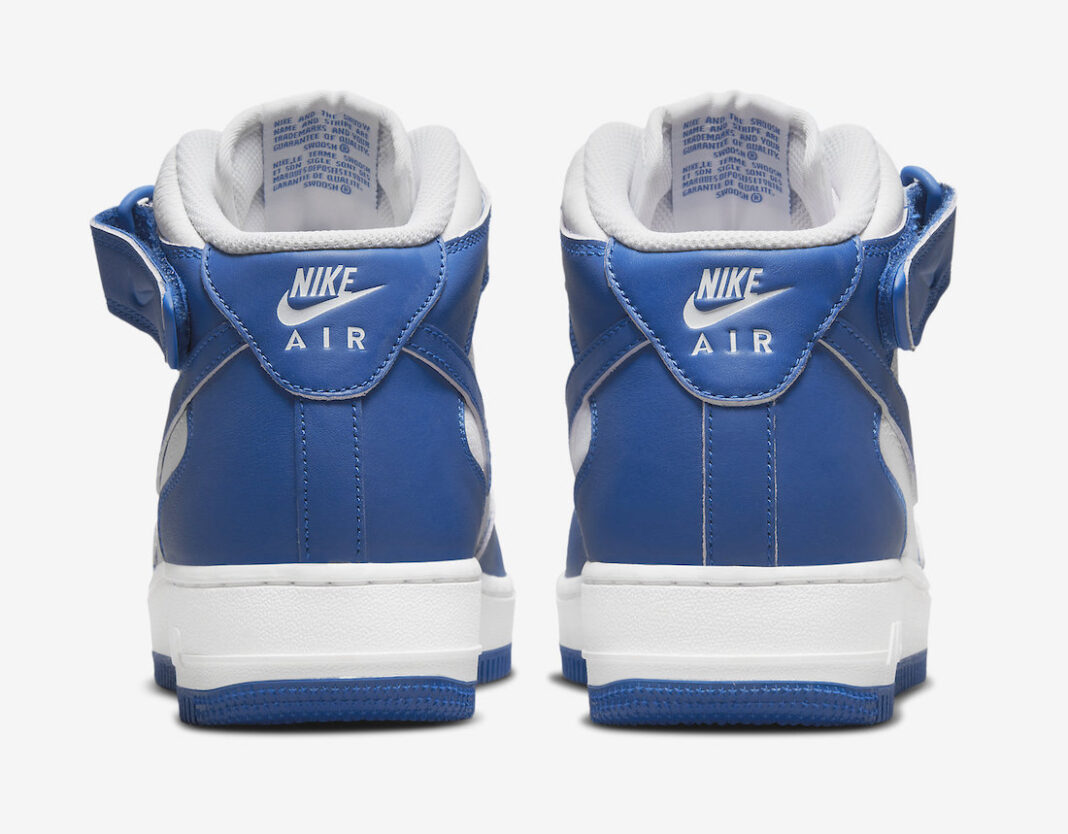 Nike Air Force 1 Mid Blue White Kentucky DX3721-100 Release Date Info ...