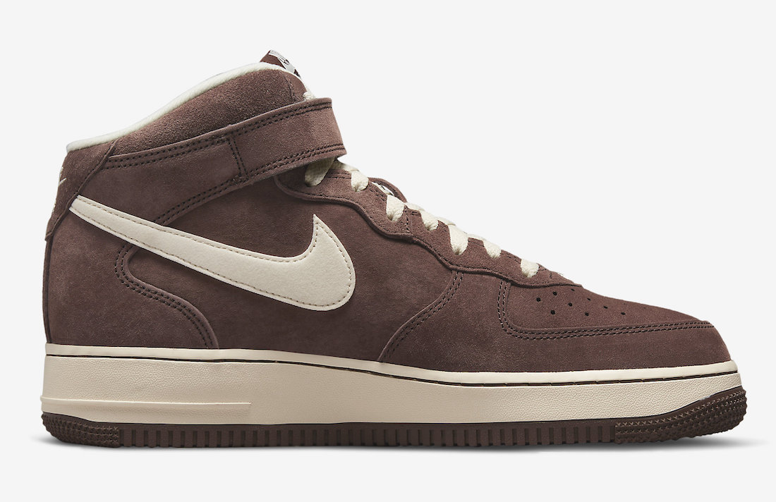 Nike Air Force 1 Mid Chocolate DM0107-200 Release Date