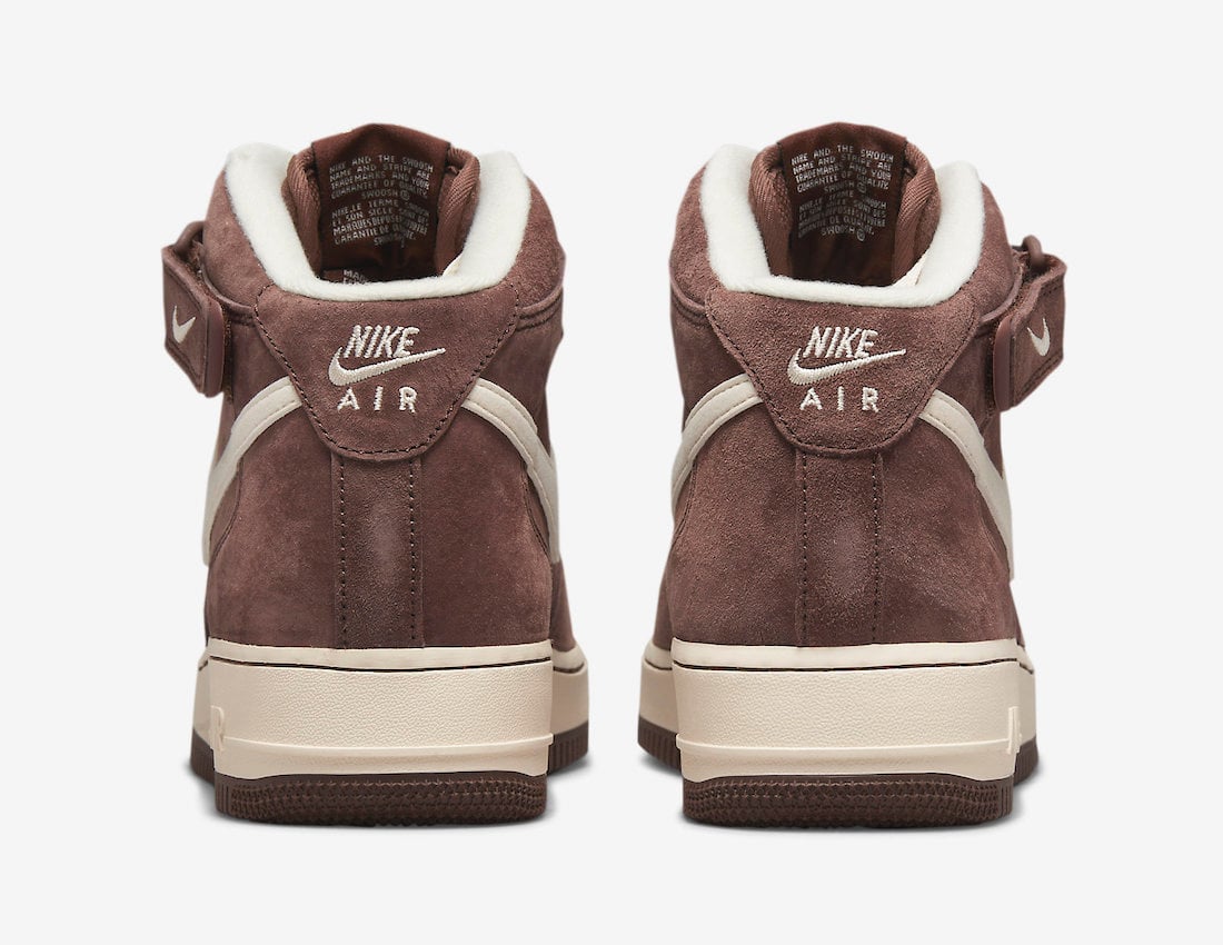 Nike Air Force 1 Mid Chocolate Cream DM0107-200 Release Date Info ...