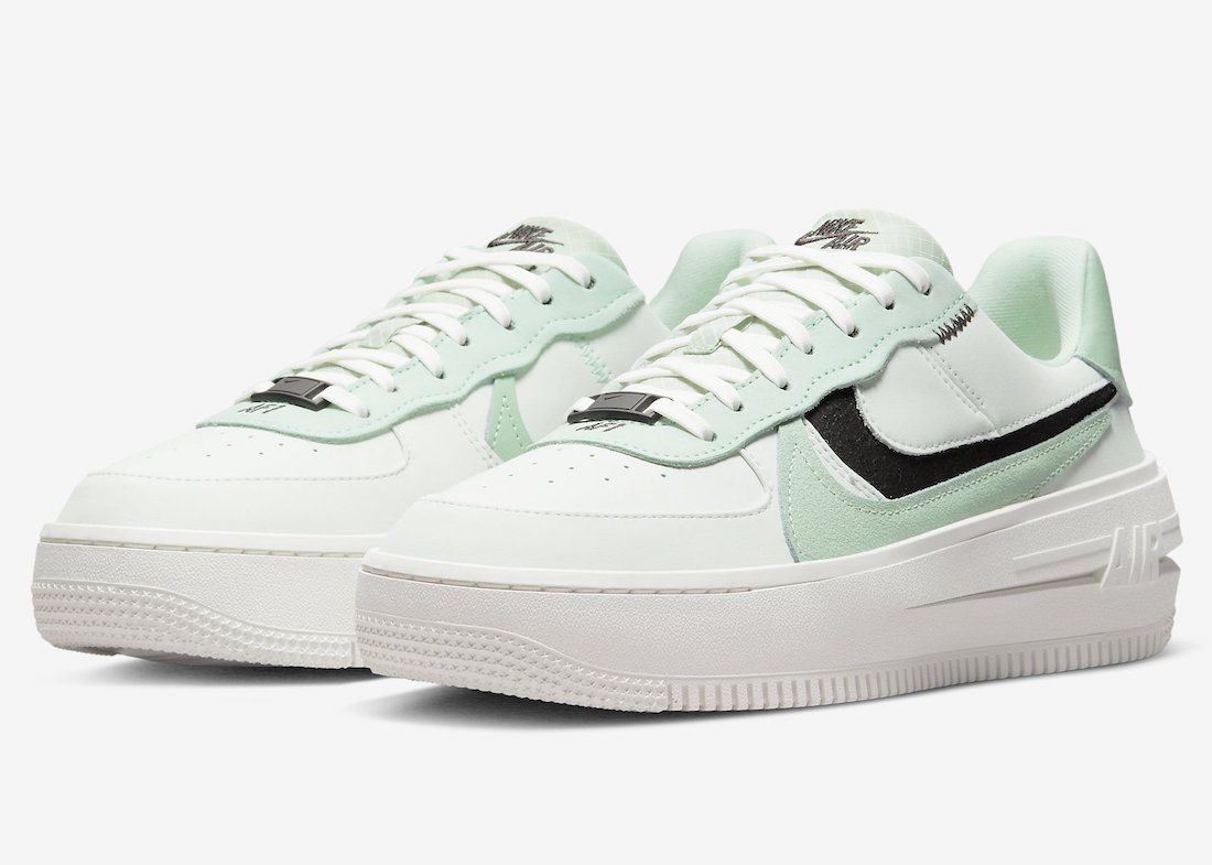 Nike Air Force 1 PLT.AF.ORM Barely Green DX3730-300 Release Date Info