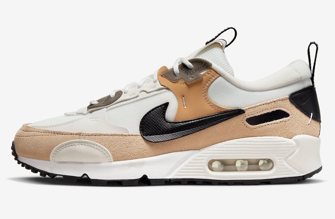 Nike Air Max 90 Futura White Tan Black DM9922-002 Release Date Info