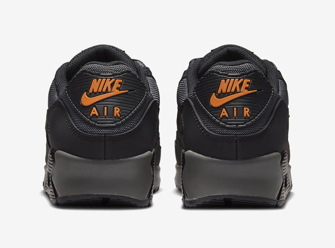 Nike Air Max 90 Jewel Black Orange DX2656-001 Release Date Info