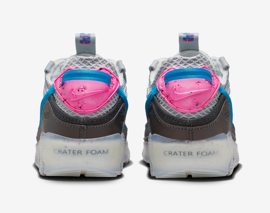 Nike Air Max 90 Terrascape Grey Blue Pink DM0033-004 Release Date Info
