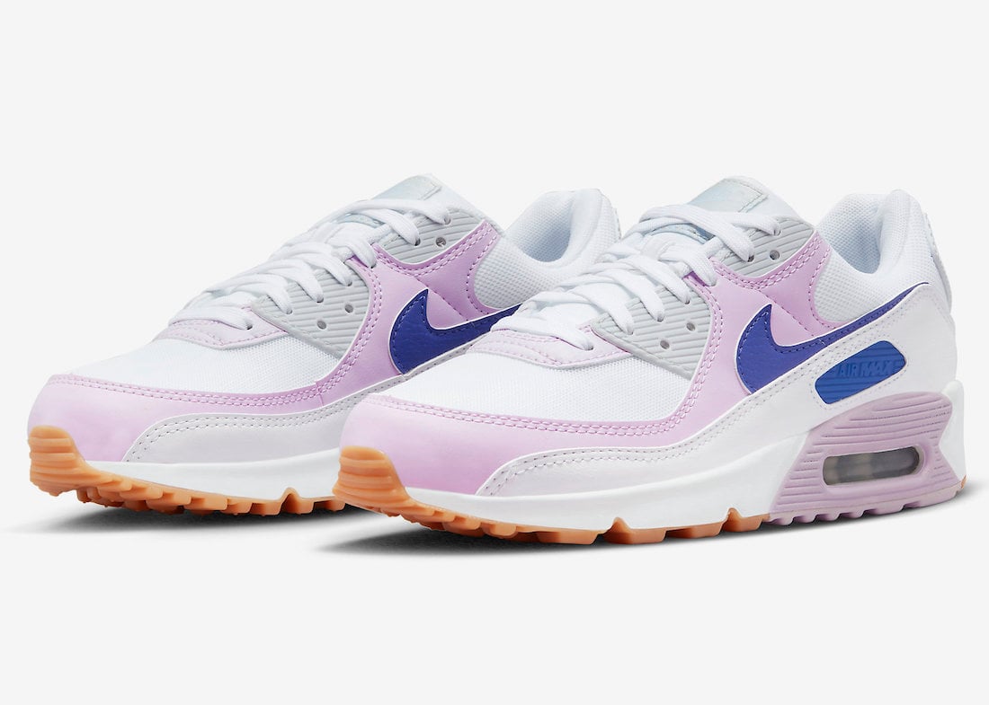 Nike Air Max 90 White Pink Blue DX3316-100 Release Date Info