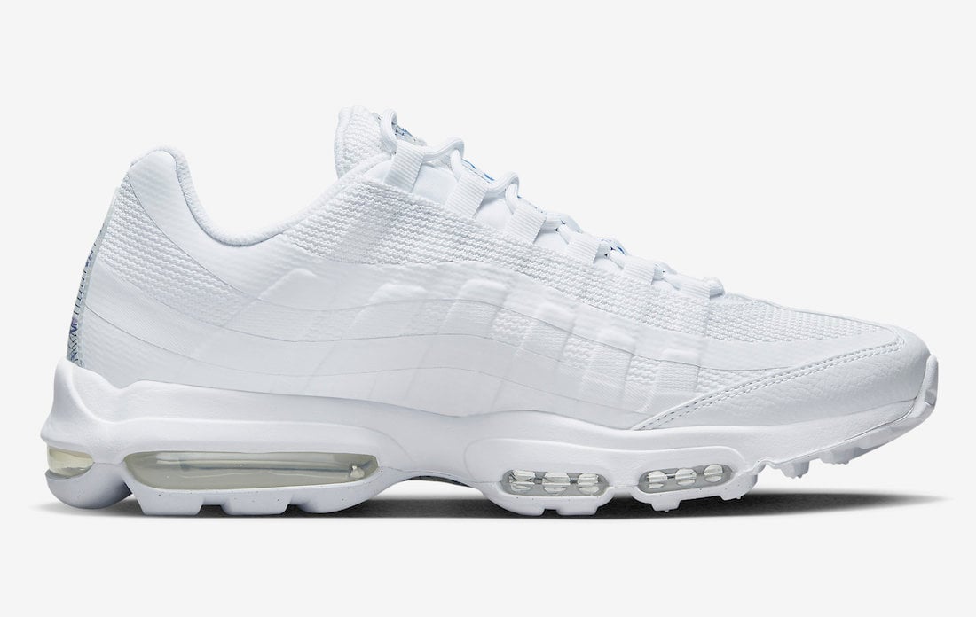 Nike Air Max 95 Ultra White Royal DX2658-100 Release Date Info Nike Air Max 95 Ultra White Royal DX2658-100 Release Date Info