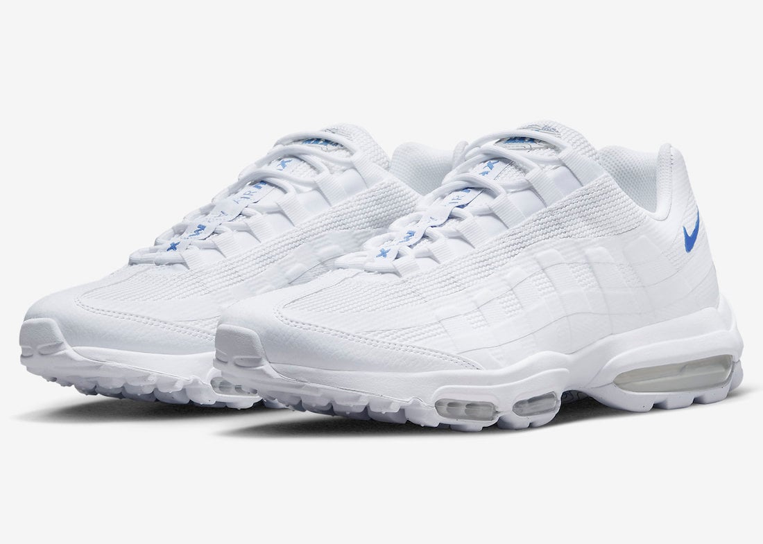 Nike Air Max 95 Ultra White Royal DX2658-100 Release Date Info