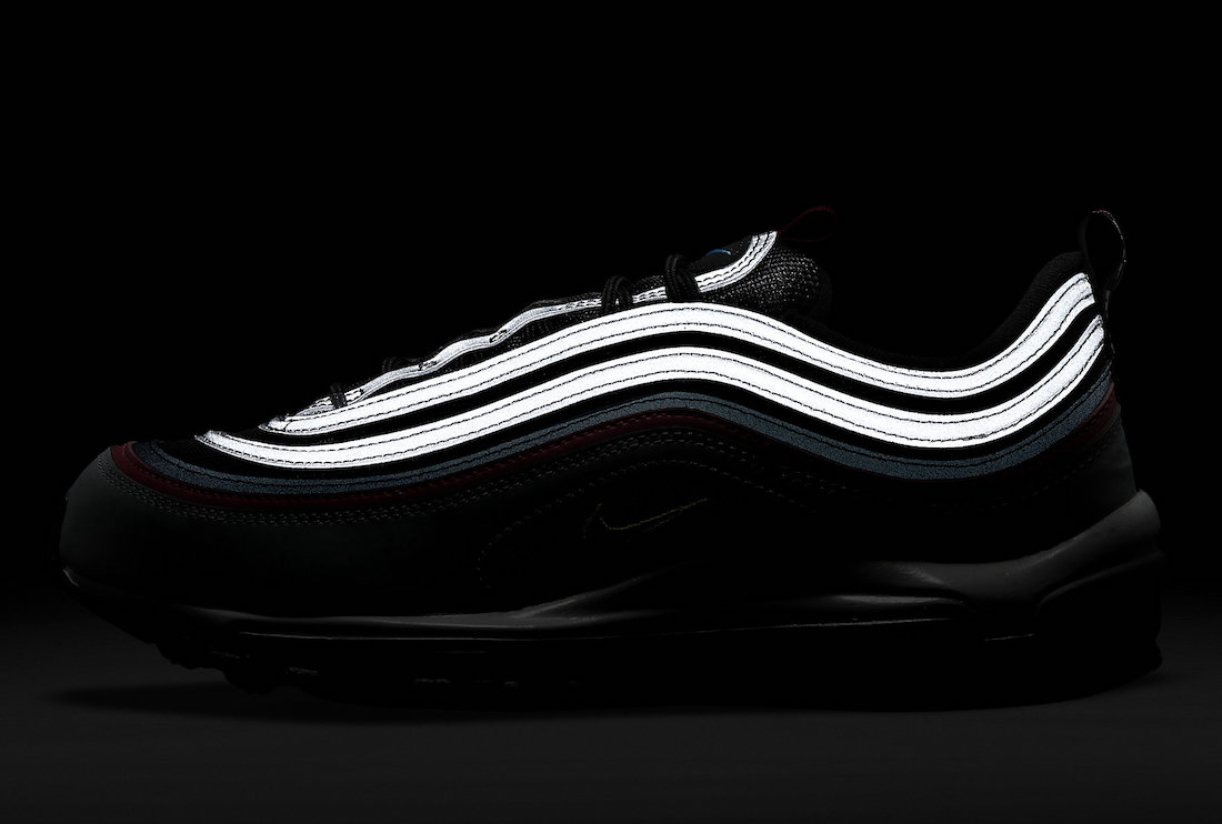 Nike Air Max 97 Black White Pink Blue DZ4392-001 Release Date Info