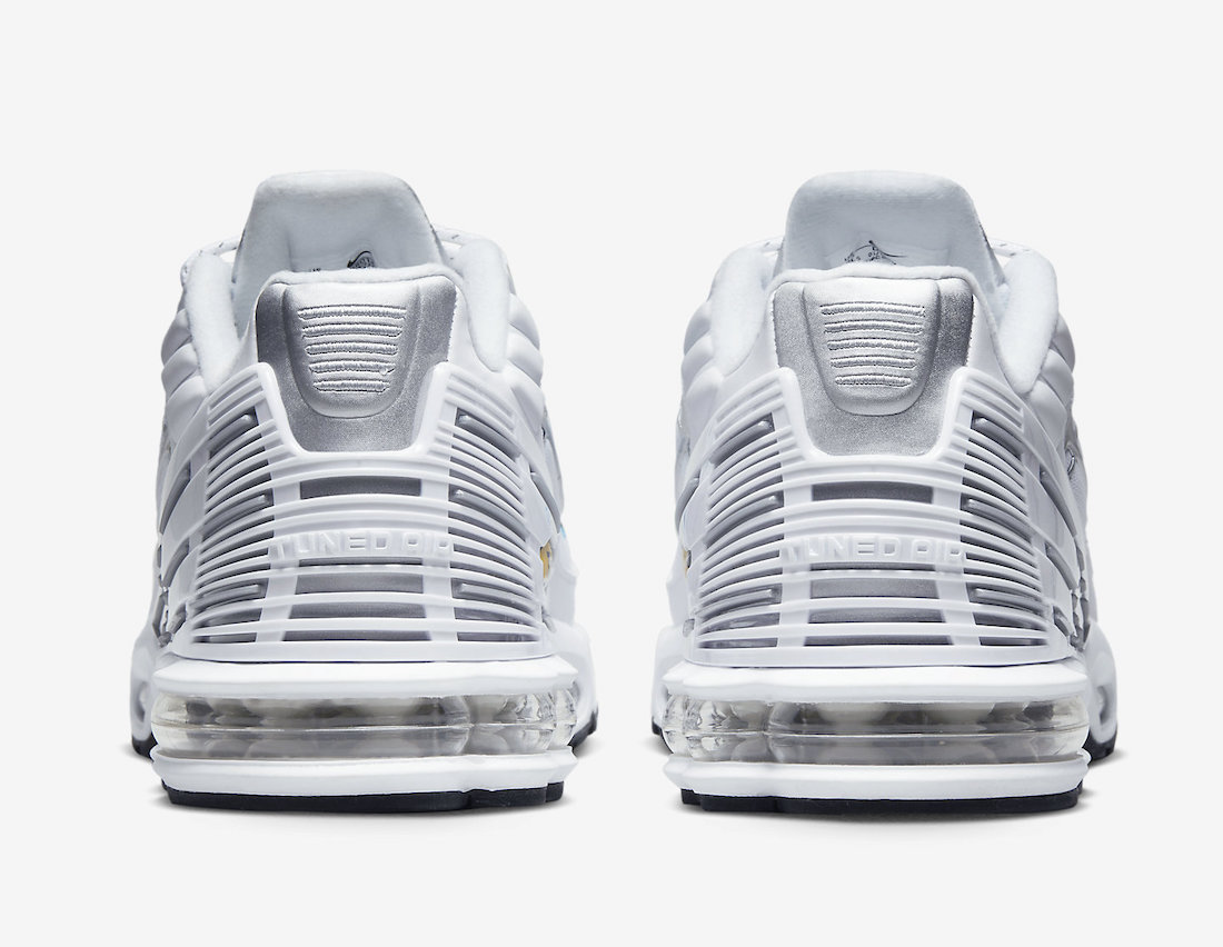 Nike Air Max Plus 3 White Silver Blue DR0140-100 Release Date Info