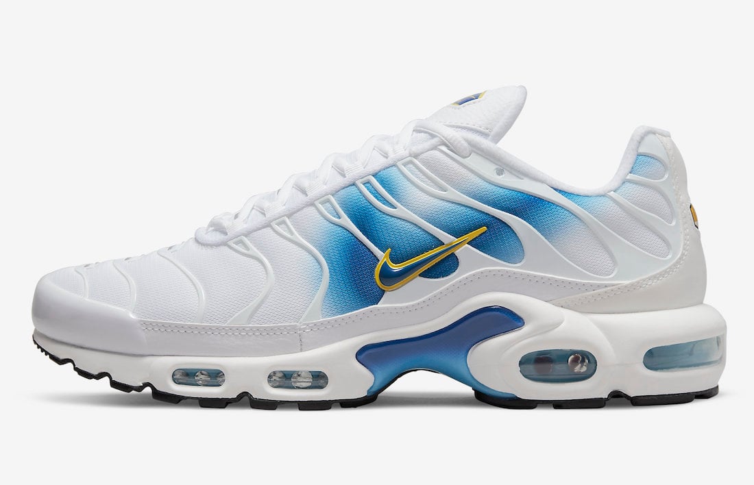 Nike Air Max Plus Spray Paint Swoosh DX8962-100 Release Date Info