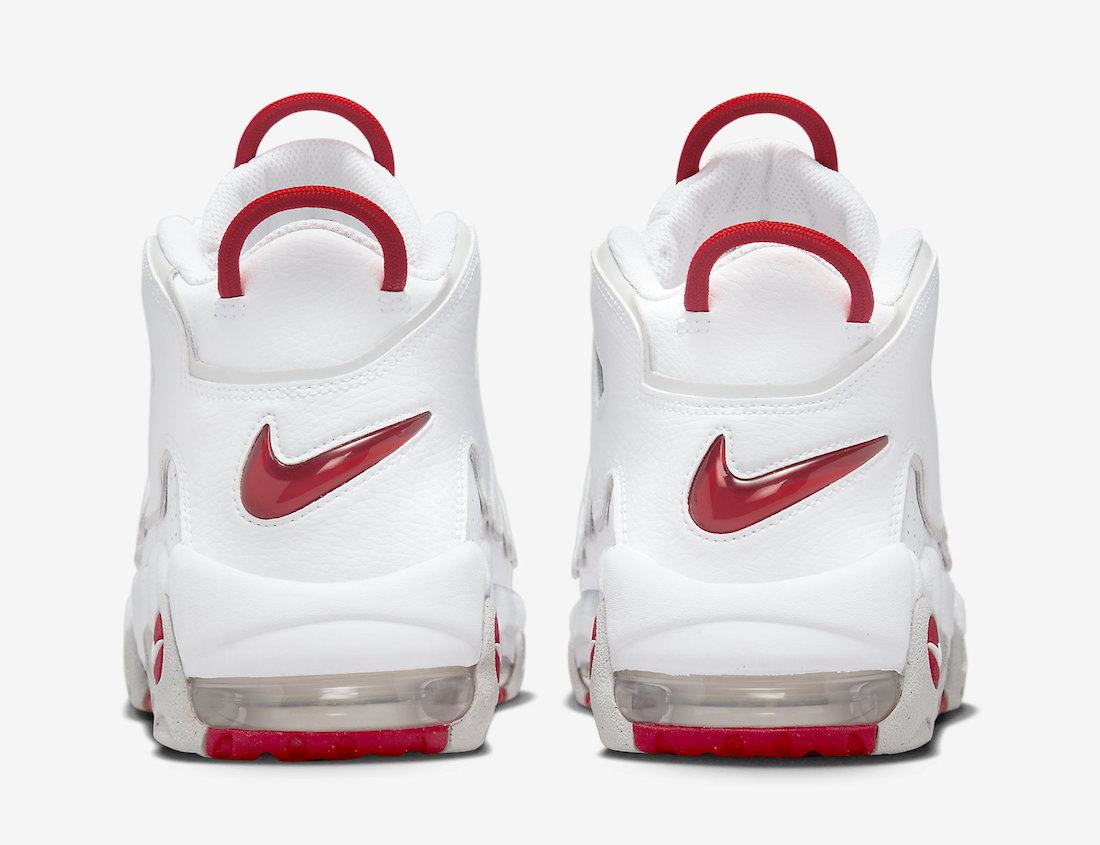 Nike Air More Uptempo White Red DX8965-100 Release Date Info