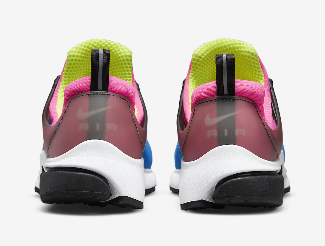 Nike Air Presto Pink Blue Volt DZ4390-400 Release Date Info